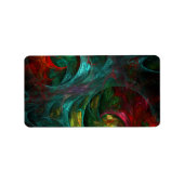 Étiquette Genesis Nova Art Abstrait (Devant)