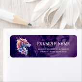 Étiquette Gentle Guardian Dragon. (En situation)