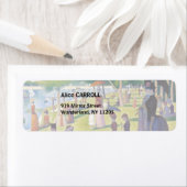 Étiquette Georges Seurat - Un dimanche sur La Grande Jatte (En situation)