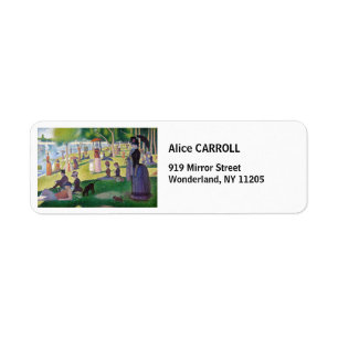 Étiquette Georges Seurat - Un dimanche sur La Grande Jatte