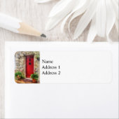 Étiquette Geraniums par Red Door (En situation)