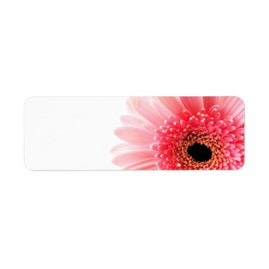 Étiquette Gerbera (Devant)