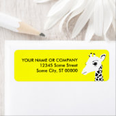 Étiquette girafe (En situation)