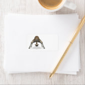 Étiquette Girafe flexible (En situation)