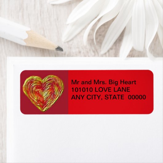 Étiquette Glace cardiaque (En situation)