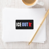 Étiquette Glace contre Trump (En situation)