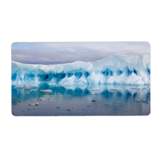Étiquette Glace en Antarctique (Devant)