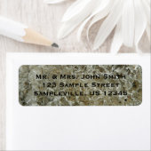 Étiquette Glace glaciaire Texture nature Abstraite (En situation)