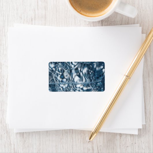 Étiquette Glace pure (En situation)