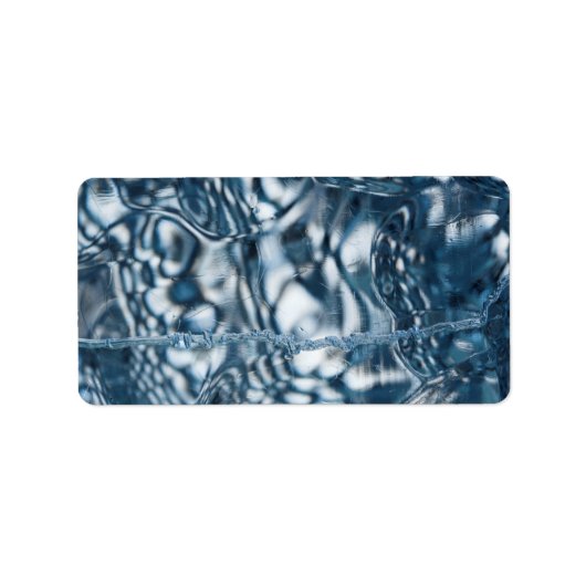 Étiquette Glace pure (Devant)