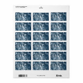 Étiquette Glace pure (Feuille entière)