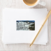 Étiquette Glacier de l'Alaska Paysage de voyage Pittoresque (En situation)