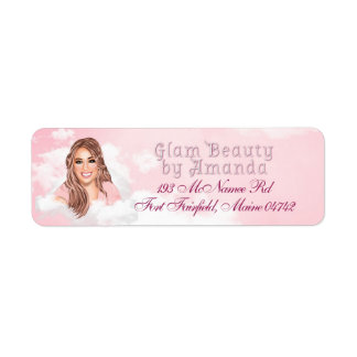 Étiquette Glam Beauty Return Labels