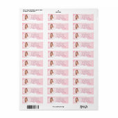 Étiquette Glam Beauty Return Labels (Feuille entière)