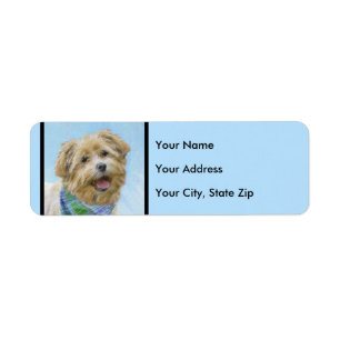 Étiquette Glen of Imaal Terrier Peinture - Art original Chie