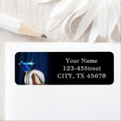 Étiquette glmartini cocktail girl stilllett (En situation)