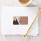 Étiquette gloire à saint bernadette (En situation)