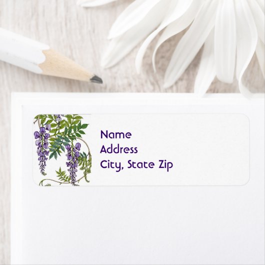 Étiquette Glycine (En situation)