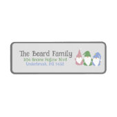 Étiquette Gnomes Three (Devant)