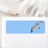 Étiquette Goéland volant (En situation)