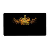 Étiquette Gold Crown (Devant)
