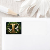 Étiquette Gold Emboss I (En situation)