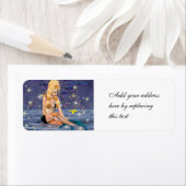 Étiquette Golden Mermaid (En situation)