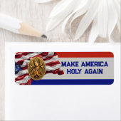 Étiquette Golden Revergence Vierge Marie (En situation)