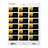 Étiquette Golden Sunset Cactus Arizona Desert Dreert (Feuille entière)