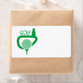 Étiquette Golf (En situation)