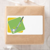 Étiquette Golf (En situation)