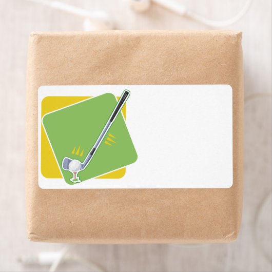 Étiquette Golf (En situation)