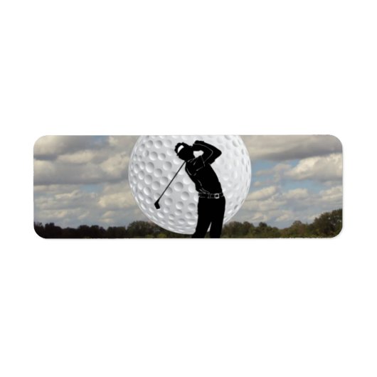 Étiquette Golf (Devant)