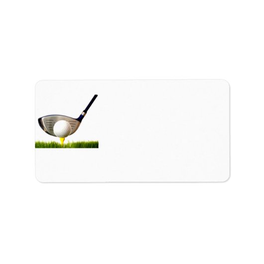 Étiquette Golf Club (Devant)