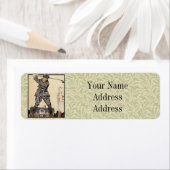 Étiquette Golf Golfer Vintage Golf antique (En situation)