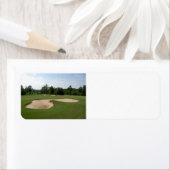 Étiquette Golf Sand Trap (En situation)