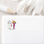 Étiquette Good Luck Airedale (En situation)