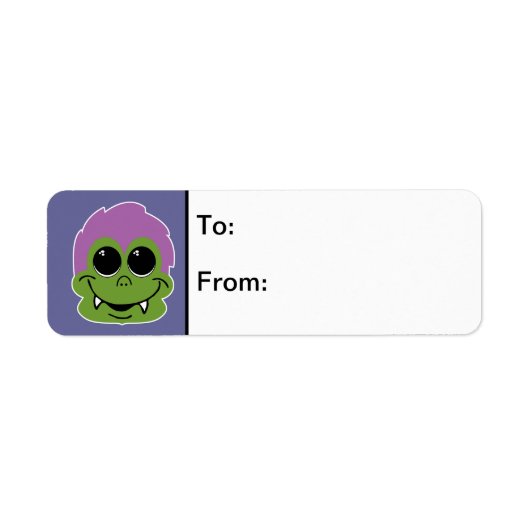 Étiquette Goofy Goblin (Devant)