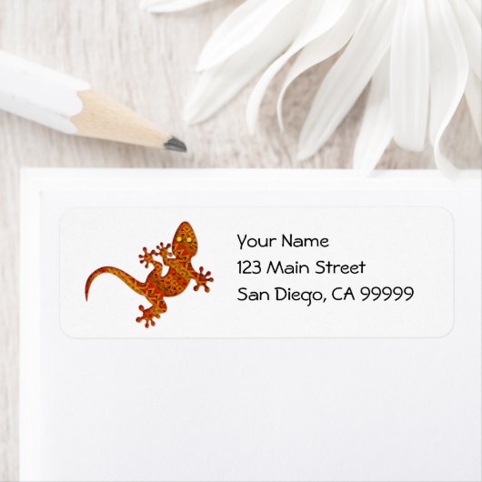 Étiquette Gordon Gecko (En situation)