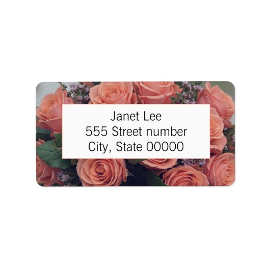 Étiquette Gorgeous one of a-kind address labels (Devant)