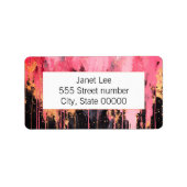 Étiquette Gorgeous one of a-kind address labels (Devant)