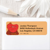 Étiquette Gossamer Bellhop (En situation)