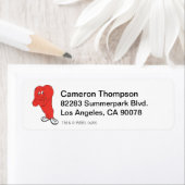 Étiquette Gossamer Posing - Couleur (En situation)