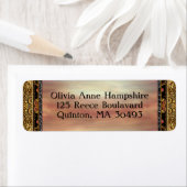 Étiquette Gracia Beautity pour RSVP (En situation)