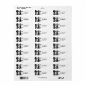 Étiquette Grand navire (à gauche) (Feuille entière)