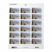 Étiquette Grand Prismatic Overlook (Feuille entière)