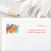 Étiquette Grands Danois Élégants (En situation)