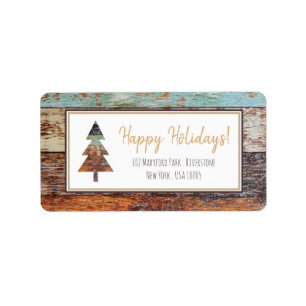 Étiquette Grange d'hiver, Joyeuses fêtes