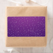 Étiquette Grape Soda with Tiny Bubbles Background Art (En situation)