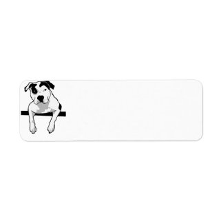 Étiquette Graphique à bille en T Pit Bull